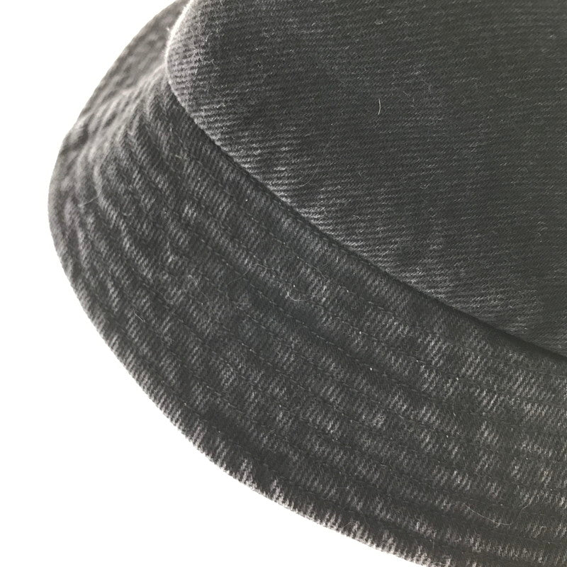 【中古品】【メンズ】 SUPREME シュプリーム 25SS DENIM CRUSHER HAT デニム クラッシャー ハット 帽子 185-260914-na-08-tagh サイズ：MEDIUM/LARGE カラー：ブラック 万代Net店