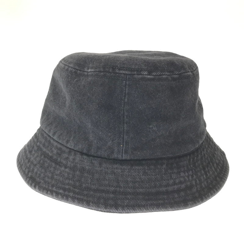 【中古品】【メンズ】 SUPREME シュプリーム 25SS DENIM CRUSHER HAT デニム クラッシャー ハット 帽子 185-260914-na-08-tagh サイズ：MEDIUM/LARGE カラー：ブラック 万代Net店
