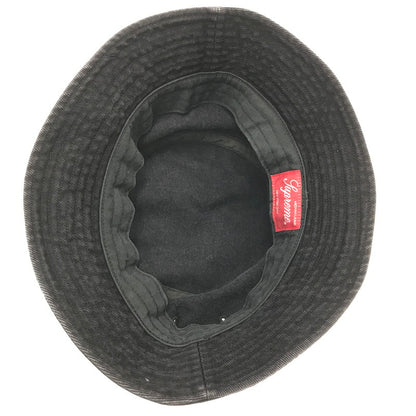 【中古品】【メンズ】 SUPREME シュプリーム 25SS DENIM CRUSHER HAT デニム クラッシャー ハット 帽子 185-260914-na-08-tagh サイズ：MEDIUM/LARGE カラー：ブラック 万代Net店