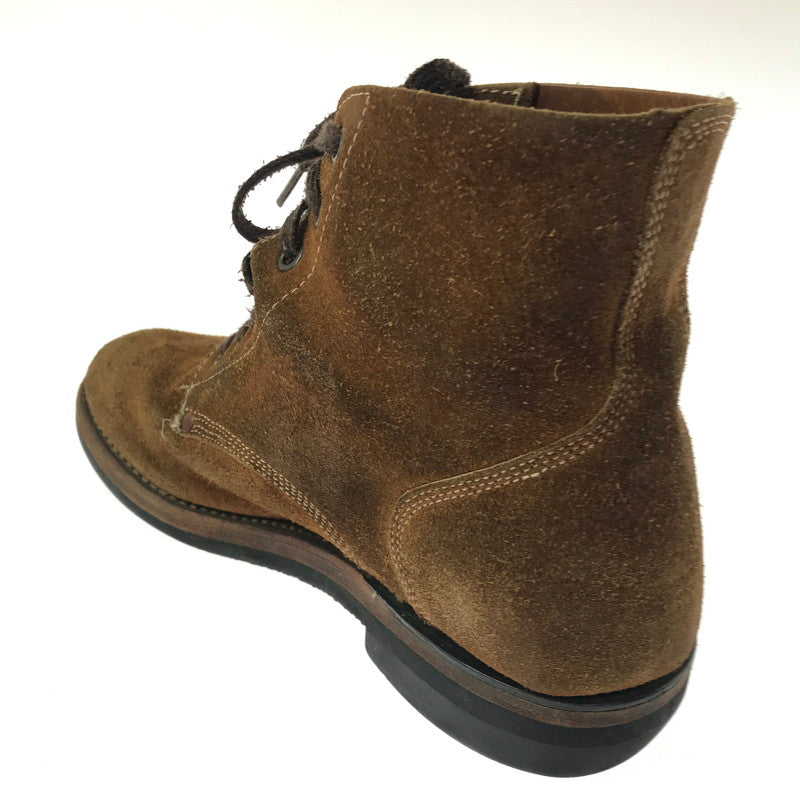 【中古品】【メンズ】 BENCH BUILT ベンチ ビルド SUEDE LACE UP BOOTS BROWN E4969 メキシコ製 スエード レース アップ ブーツ 靴 164-260923-rt-29-tagh サイズ：US8 カラー：ブラウン 万代Net店