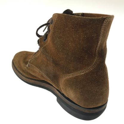 【中古品】【メンズ】 BENCH BUILT ベンチ ビルド SUEDE LACE UP BOOTS BROWN E4969 メキシコ製 スエード レース アップ ブーツ 靴 164-260923-rt-29-tagh サイズ：US8 カラー：ブラウン 万代Net店
