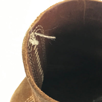 【中古品】【メンズ】 BENCH BUILT ベンチ ビルド SUEDE LACE UP BOOTS BROWN E4969 メキシコ製 スエード レース アップ ブーツ 靴 164-260923-rt-29-tagh サイズ：US8 カラー：ブラウン 万代Net店