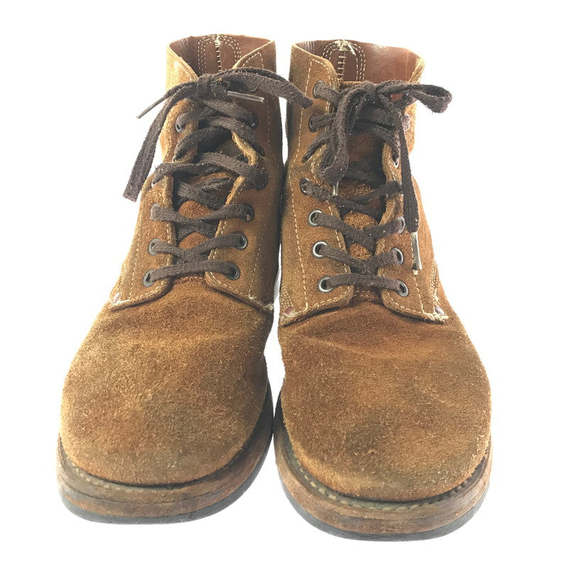 【中古品】【メンズ】 BENCH BUILT ベンチ ビルド SUEDE LACE UP BOOTS BROWN E4969 メキシコ製 スエード レース アップ ブーツ 靴 164-260923-rt-29-tagh サイズ：US8 カラー：ブラウン 万代Net店