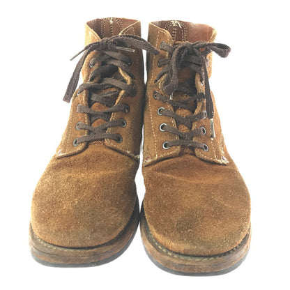 【中古品】【メンズ】 BENCH BUILT ベンチ ビルド SUEDE LACE UP BOOTS BROWN E4969 メキシコ製 スエード レース アップ ブーツ 靴 164-260923-rt-29-tagh サイズ：US8 カラー：ブラウン 万代Net店