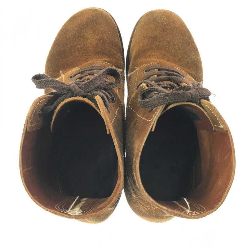 【中古品】【メンズ】 BENCH BUILT ベンチ ビルド SUEDE LACE UP BOOTS BROWN E4969 メキシコ製 スエード レース アップ ブーツ 靴 164-260923-rt-29-tagh サイズ：US8 カラー：ブラウン 万代Net店