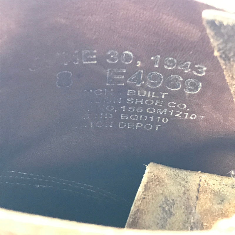 【中古品】【メンズ】 BENCH BUILT ベンチ ビルド SUEDE LACE UP BOOTS BROWN E4969 メキシコ製 スエード レース アップ ブーツ 靴 164-260923-rt-29-tagh サイズ：US8 カラー：ブラウン 万代Net店