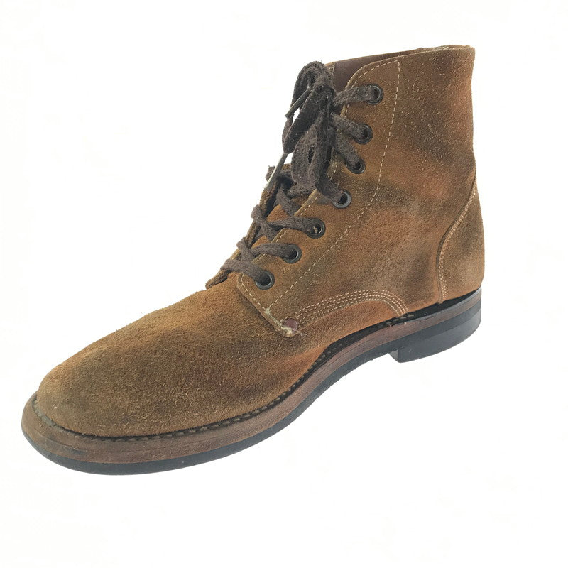 【中古品】【メンズ】 BENCH BUILT ベンチ ビルド SUEDE LACE UP BOOTS BROWN E4969 メキシコ製 スエード レース アップ ブーツ 靴 164-260923-rt-29-tagh サイズ：US8 カラー：ブラウン 万代Net店