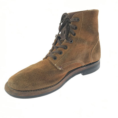【中古品】【メンズ】 BENCH BUILT ベンチ ビルド SUEDE LACE UP BOOTS BROWN E4969 メキシコ製 スエード レース アップ ブーツ 靴 164-260923-rt-29-tagh サイズ：US8 カラー：ブラウン 万代Net店