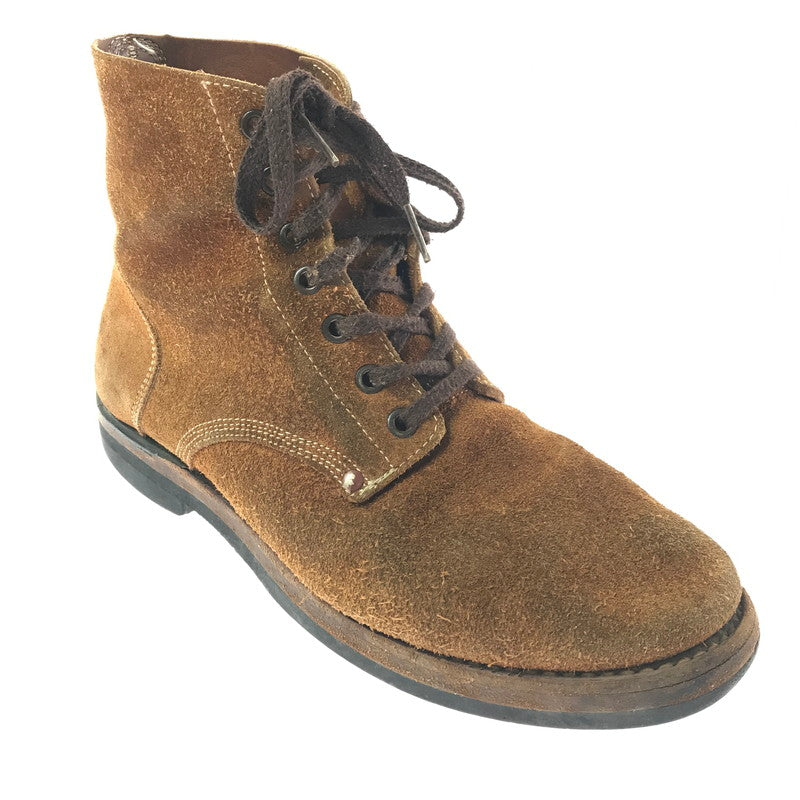 【中古品】【メンズ】 BENCH BUILT ベンチ ビルド SUEDE LACE UP BOOTS BROWN E4969 メキシコ製 スエード レース アップ ブーツ 靴 164-260923-rt-29-tagh サイズ：US8 カラー：ブラウン 万代Net店