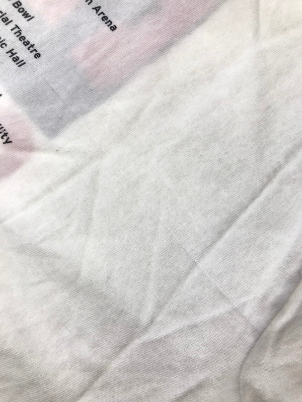 【現状渡し品】【メンズ】 FRUITS OF THE LOOM フルーツ オブ ザ ルーム 00S GREEN DAY WARNING TOUR S/S TEE ショートスリーブ Tシャツ トップス 146-260904-rt-41-tagh サイズ：XL カラー：ホワイト 万代Net店