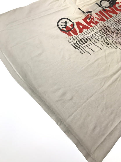【現状渡し品】【メンズ】 FRUITS OF THE LOOM フルーツ オブ ザ ルーム 00S GREEN DAY WARNING TOUR S/S TEE ショートスリーブ Tシャツ トップス 146-260904-rt-41-tagh サイズ：XL カラー：ホワイト 万代Net店