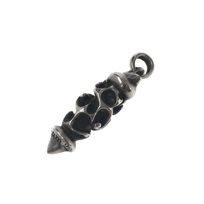 【中古品】【メンズ】 WILLIAM WALLES ウィリアムウォレス SV925 THUNDER SPEAR PENDANT WWP-035 BK サンダー スピア ペンダント トップ アクセサリー 192-260907-na-08-tagh カラー：シルバー 万代Net店