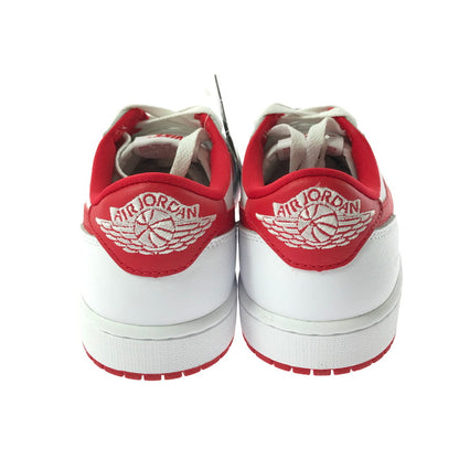 【中古美品】【メンズ】 NIKE ナイキ AIR JORDAN 1 RETRO LOW OG CZ0790-161 エアジョーダン 1 レトロ ロー スニーカー 靴 160-260908-na-02-tagh サイズ：27cm US 9 カラー：WHITE/UNIVERSITY RED-WHITE 万代Net店