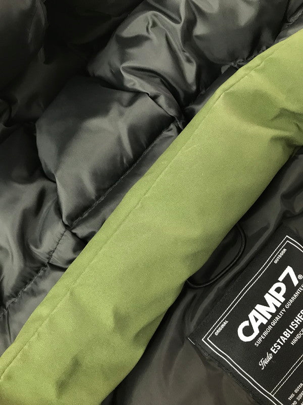 【中古品】【メンズ】 CAMP7 キャンプセブン DOWN JACKET CP4301616103 ダウンジャケット アウター 144-260920-na-06-tagh サイズ：L カラー：カーキ 万代Net店