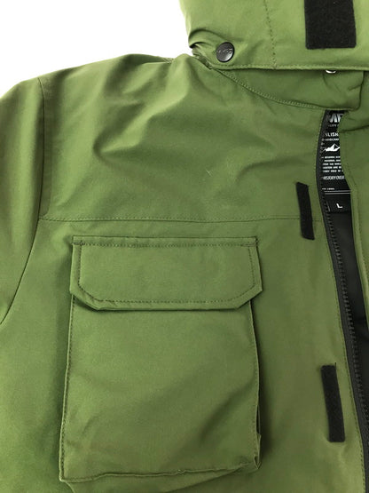 【中古品】【メンズ】 CAMP7 キャンプセブン DOWN JACKET CP4301616103 ダウンジャケット アウター 144-260920-na-06-tagh サイズ：L カラー：カーキ 万代Net店