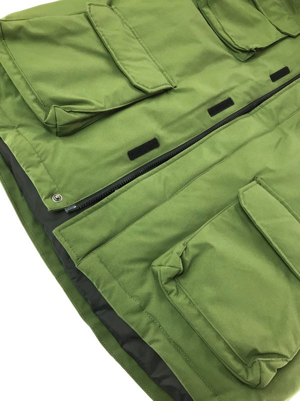 【中古品】【メンズ】 CAMP7 キャンプセブン DOWN JACKET CP4301616103 ダウンジャケット アウター 144-260920-na-06-tagh サイズ：L カラー：カーキ 万代Net店