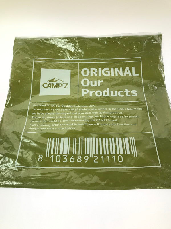 【中古品】【メンズ】 CAMP7 キャンプセブン DOWN JACKET CP4301616103 ダウンジャケット アウター 144-260920-na-06-tagh サイズ：L カラー：カーキ 万代Net店