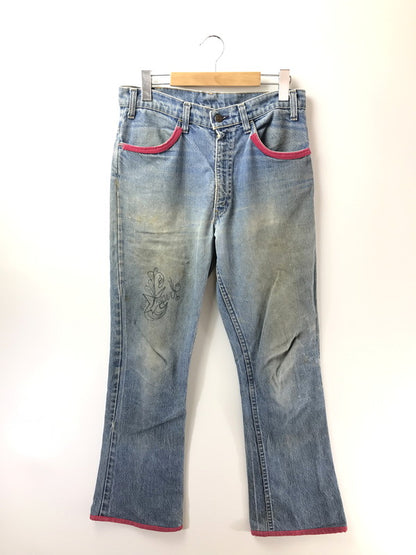 【現状渡し品】【メンズ】 LEVI'S リーバイス 推定70～80's REMAKE DENIM PANTS 646 推定70～80年代 リメイク デニム パンツ ジーパン ボトムス ヴィンテージ 157-260913-rt-08-tagh サイズ：不明 下記参照 カラー：インディゴ 万代Net店
