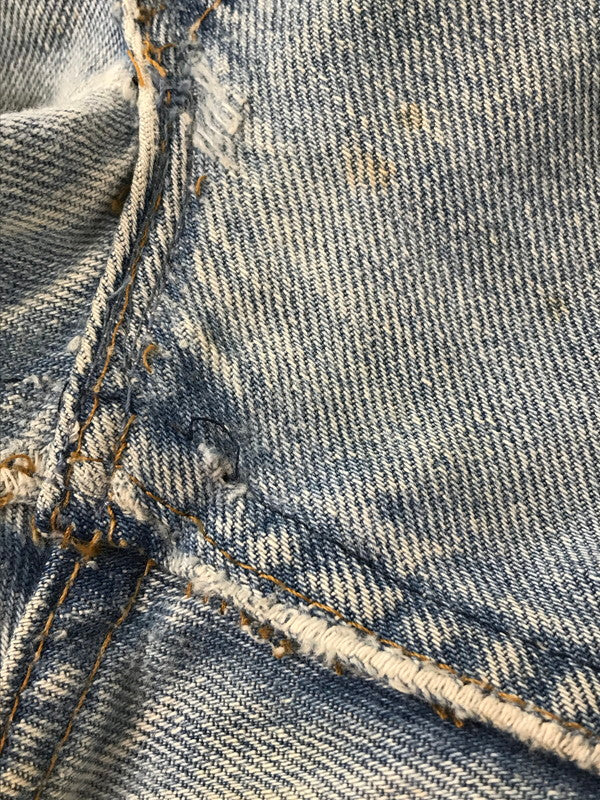 【現状渡し品】【メンズ】 LEVI'S リーバイス 推定70～80's REMAKE DENIM PANTS 646 推定70～80年代 リメイク デニム パンツ ジーパン ボトムス ヴィンテージ 157-260913-rt-08-tagh サイズ：不明 下記参照 カラー：インディゴ 万代Net店