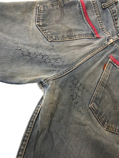 【現状渡し品】【メンズ】 LEVI'S リーバイス 推定70～80's REMAKE DENIM PANTS 646 推定70～80年代 リメイク デニム パンツ ジーパン ボトムス ヴィンテージ 157-260913-rt-08-tagh サイズ：不明 下記参照 カラー：インディゴ 万代Net店