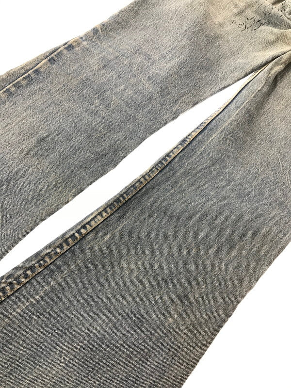 【現状渡し品】【メンズ】 LEVI'S リーバイス 推定70～80's REMAKE DENIM PANTS 646 推定70～80年代 リメイク デニム パンツ ジーパン ボトムス ヴィンテージ 157-260913-rt-08-tagh サイズ：不明 下記参照 カラー：インディゴ 万代Net店