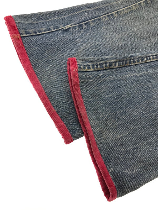 【現状渡し品】【メンズ】 LEVI'S リーバイス 推定70～80's REMAKE DENIM PANTS 646 推定70～80年代 リメイク デニム パンツ ジーパン ボトムス ヴィンテージ 157-260913-rt-08-tagh サイズ：不明 下記参照 カラー：インディゴ 万代Net店