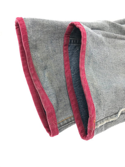 【現状渡し品】【メンズ】 LEVI'S リーバイス 推定70～80's REMAKE DENIM PANTS 646 推定70～80年代 リメイク デニム パンツ ジーパン ボトムス ヴィンテージ 157-260913-rt-08-tagh サイズ：不明 下記参照 カラー：インディゴ 万代Net店