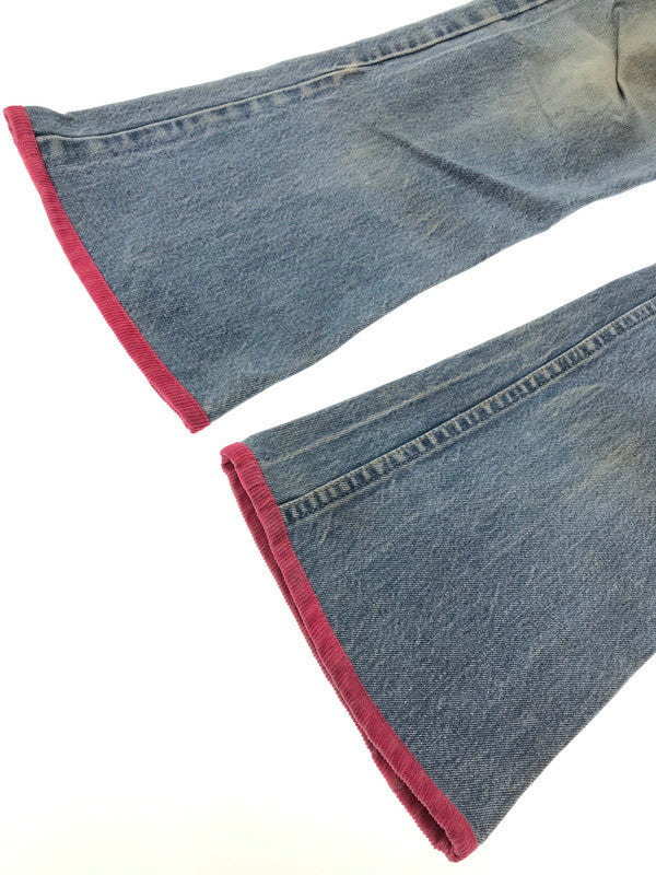【現状渡し品】【メンズ】 LEVI'S リーバイス 推定70～80's REMAKE DENIM PANTS 646 推定70～80年代 リメイク デニム パンツ ジーパン ボトムス ヴィンテージ 157-260913-rt-08-tagh サイズ：不明 下記参照 カラー：インディゴ 万代Net店