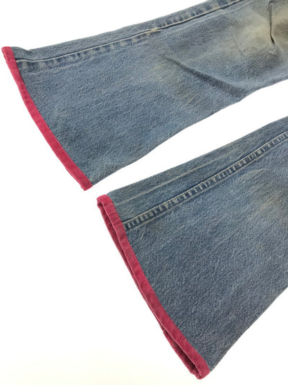 【現状渡し品】【メンズ】 LEVI'S リーバイス 推定70～80's REMAKE DENIM PANTS 646 推定70～80年代 リメイク デニム パンツ ジーパン ボトムス ヴィンテージ 157-260913-rt-08-tagh サイズ：不明 下記参照 カラー：インディゴ 万代Net店