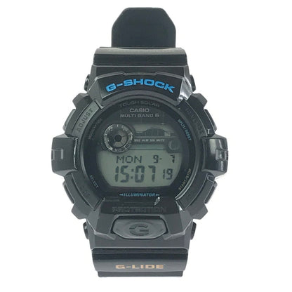 【中古品】【メンズ】 G-SHOCK ジーショック G-LIDE GWX-8900 SERIES DIGITAL TOUGH SOLAR WATCH GWX-8900-1JF デジタル タフソーラー 腕時計 196-260912-na-01-tagh カラー：ブラック 万代Net店