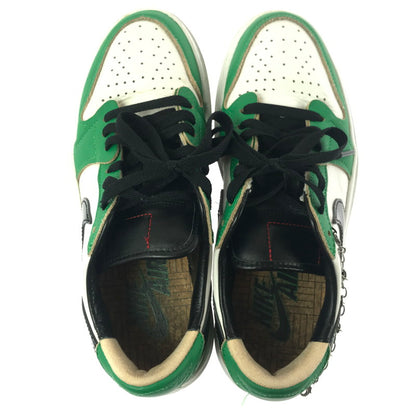 【中古品】【メンズ】 NIKE ナイキ WMNS AIR JORDAN 1 LOW LV8D LUCKY GREEN DQ8394-301 ウィメンズ エアジョーダン1 ロー スニーカー 靴 160-260906-rt-32-tagh サイズ：25cm US8 カラー：グリーン 万代Net店