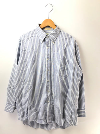 【中古品】【メンズ】 L.L.BEAN エルエルビーン 80～90's S/S BD STRIPE SHIRT 80～90年代 ショートスリーブ ボタンダウン ストライプ シャツ トップス 146-260904-rt-46-tagh サイズ：16.5-32 カラー：ブルー 万代Net店
