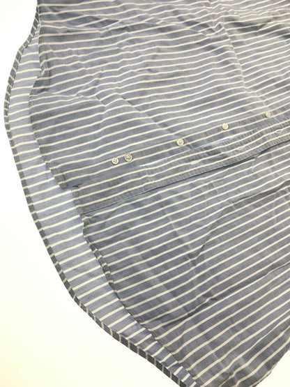 【中古品】【メンズ】 L.L.BEAN エルエルビーン 80～90's S/S BD STRIPE SHIRT 80～90年代 ショートスリーブ ボタンダウン ストライプ シャツ トップス 146-260904-rt-46-tagh サイズ：16.5-32 カラー：ブルー 万代Net店