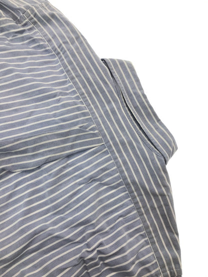 【中古品】【メンズ】 L.L.BEAN エルエルビーン 80～90's S/S BD STRIPE SHIRT 80～90年代 ショートスリーブ ボタンダウン ストライプ シャツ トップス 146-260904-rt-46-tagh サイズ：16.5-32 カラー：ブルー 万代Net店