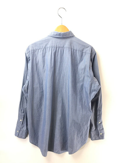 【中古品】【メンズ】 POLO RALPH LAUREN ポロ・ラルフローレン 90's LOWELL STRIPE LS SHIRT BLUE ローウェル ストライプ ロングスリーブ シャツ トップス 146-260904-rt-45-tagh サイズ：16-33 カラー：ブルー 万代Net店