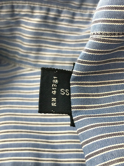 【中古品】【メンズ】 POLO RALPH LAUREN ポロ・ラルフローレン 90's LOWELL STRIPE LS SHIRT BLUE ローウェル ストライプ ロングスリーブ シャツ トップス 146-260904-rt-45-tagh サイズ：16-33 カラー：ブルー 万代Net店