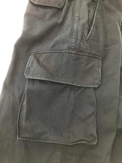 【現状渡し品】【メンズ】 ALIER AIZENAY アリエル アイゼネ M-47 CARGO PANTS BLACK PP282YN カーゴパンツ ボトムス 156-260913-rt-06-tagh サイズ：24 カラー：ブラック 万代Net店