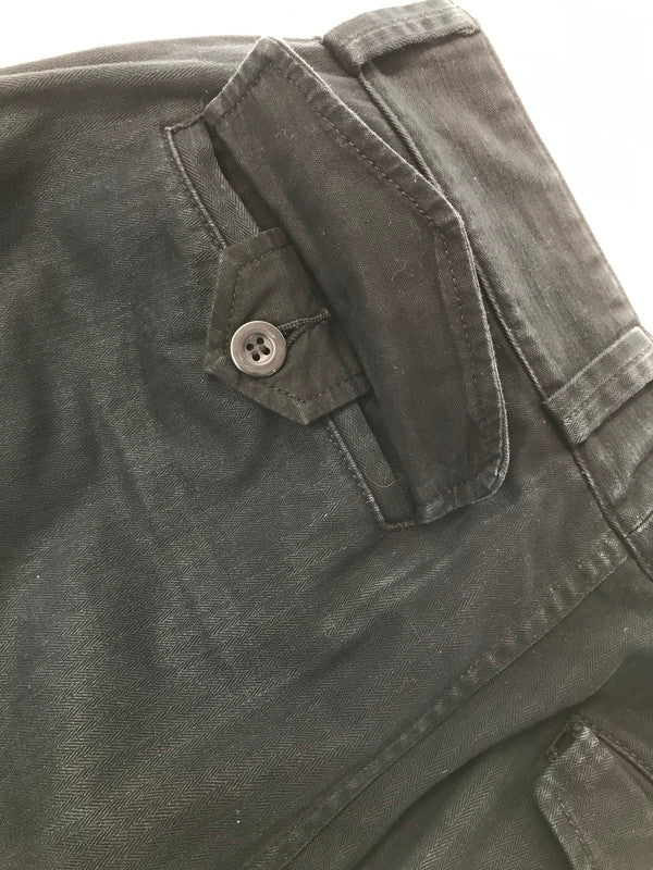 【現状渡し品】【メンズ】 ALIER AIZENAY アリエル アイゼネ M-47 CARGO PANTS BLACK PP282YN カーゴパンツ ボトムス 156-260913-rt-06-tagh サイズ：24 カラー：ブラック 万代Net店