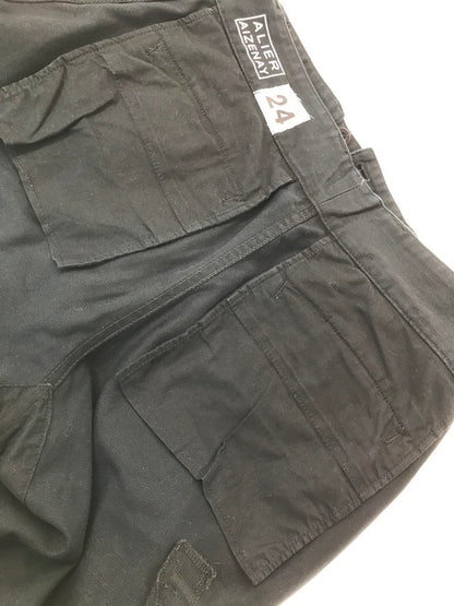 【現状渡し品】【メンズ】 ALIER AIZENAY アリエル アイゼネ M-47 CARGO PANTS BLACK PP282YN カーゴパンツ ボトムス 156-260913-rt-06-tagh サイズ：24 カラー：ブラック 万代Net店