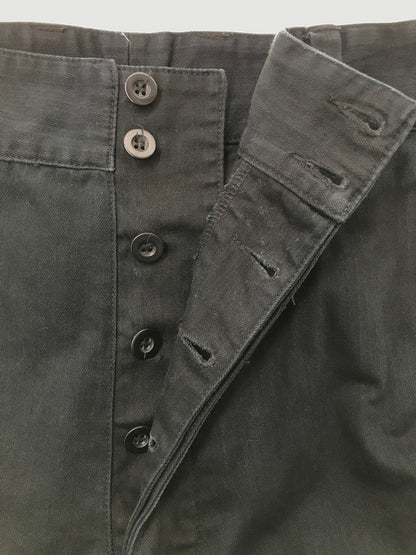 【現状渡し品】【メンズ】 ALIER AIZENAY アリエル アイゼネ M-47 CARGO PANTS BLACK PP282YN カーゴパンツ ボトムス 156-260913-rt-06-tagh サイズ：24 カラー：ブラック 万代Net店