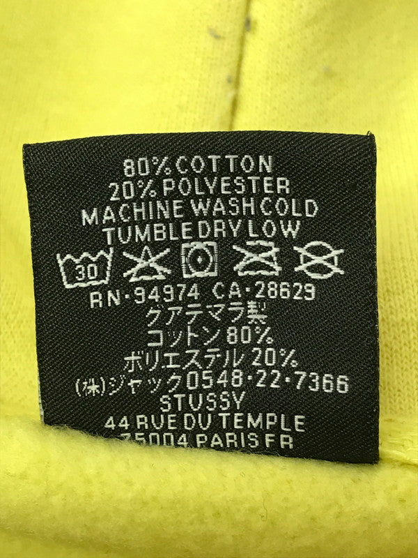 【中古品】【メンズ】 STUSSY ステューシー BEACH ROOTS HOODIE YELLOW 1924800 ビーチ ルーツ フーディー パーカー トップス 142-260906-rt-06-tagh サイズ：L カラー：イエロー 万代Net店