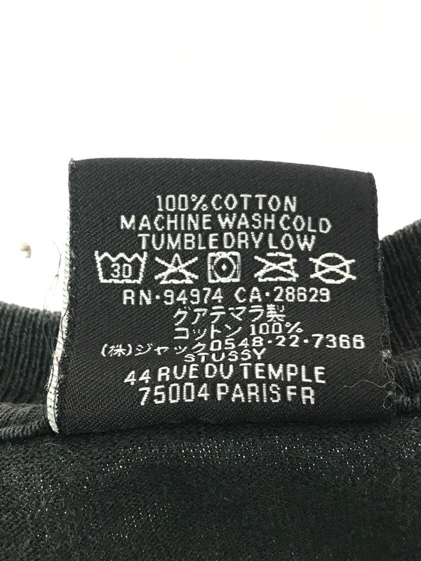 【中古品】【メンズ】 STUSSY ステューシー BLOCK SPORT PIGMENT DYED T-SHIRT ブロック ピグメント ダイ Tシャツ トップス 半袖Tシャツ 142-260906-rt-02-tagh サイズ：L カラー：ブラック 万代Net店