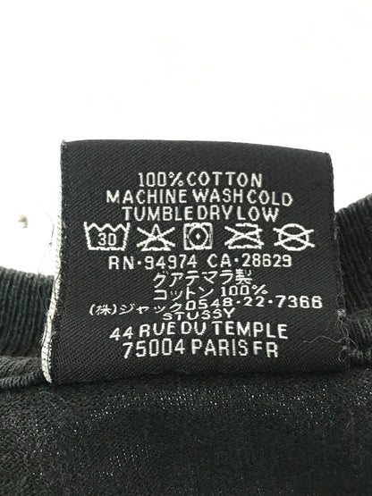 【中古品】【メンズ】 STUSSY ステューシー BLOCK SPORT PIGMENT DYED T-SHIRT ブロック ピグメント ダイ Tシャツ トップス 半袖Tシャツ 142-260906-rt-02-tagh サイズ：L カラー：ブラック 万代Net店
