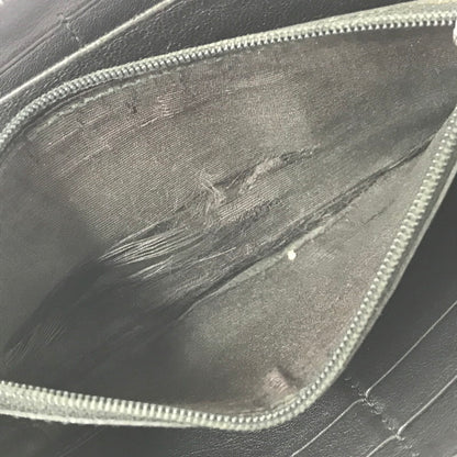 【現状渡し品】【メンズ】 GUCCI グッチ グッチシマ ラウンドファスナー ウォレット 112724 長財布 181-260908-na-12-tagh カラー：ブラック 万代Net店