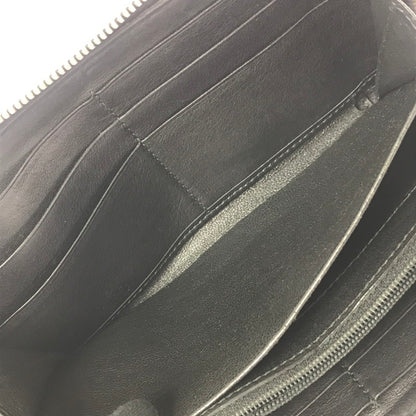 【現状渡し品】【メンズ】 GUCCI グッチ グッチシマ ラウンドファスナー ウォレット 112724 長財布 181-260908-na-12-tagh カラー：ブラック 万代Net店