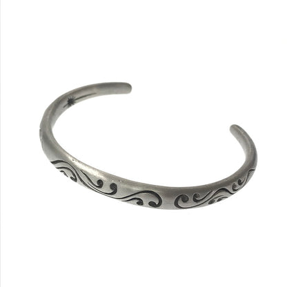 【中古品】【メンズ】 SAAD サード SV925 ARABESQUE BANGLE アラベスク バングル アクセサリー 191-260907-na-06-tagh カラー：シルバー 万代Net店