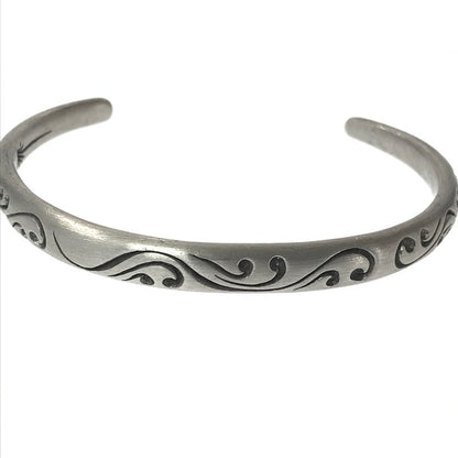 【中古品】【メンズ】 SAAD サード SV925 ARABESQUE BANGLE アラベスク バングル アクセサリー 191-260907-na-06-tagh カラー：シルバー 万代Net店