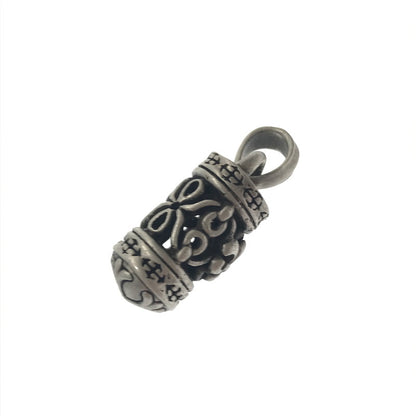 【中古品】【メンズ】 USED SV925 ARABESQUE CROSS ROLLER PENDANT TOP アラベスク クロス ペンダント トップ アクセサリー 192-260907-na-09-tagh カラー：シルバー 万代Net店