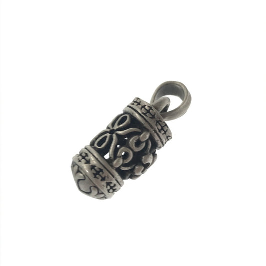 【中古品】【メンズ】 USED SV925 ARABESQUE CROSS ROLLER PENDANT TOP アラベスク クロス ペンダント トップ アクセサリー 192-260907-na-09-tagh カラー：シルバー 万代Net店