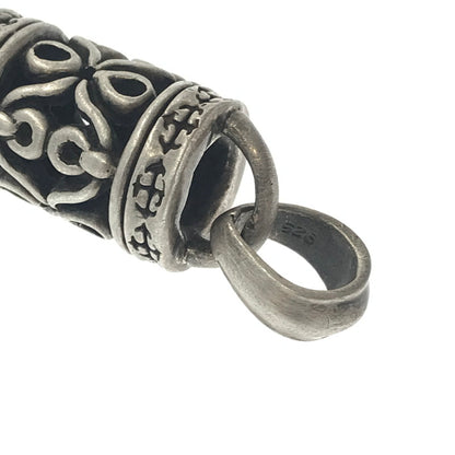 【中古品】【メンズ】 USED SV925 ARABESQUE CROSS ROLLER PENDANT TOP アラベスク クロス ペンダント トップ アクセサリー 192-260907-na-09-tagh カラー：シルバー 万代Net店